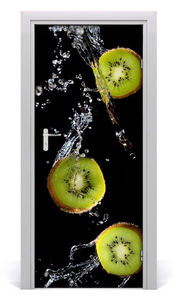 Fototapeta na dvere do domu samolepiace kiwi 85x205 cm