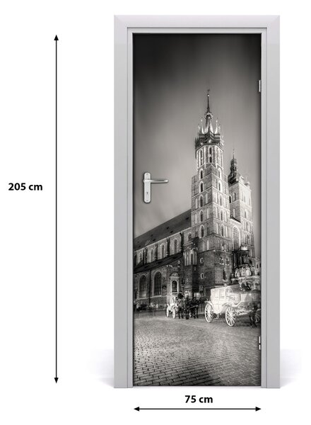 Fototapeta samolepiace na dvere Krakov Poľsko 75x205 cm