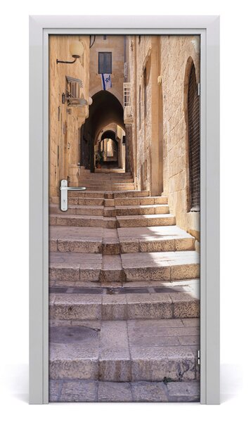 Fototapeta samolepiace dvere Jerozolima Izrael 85x205 cm