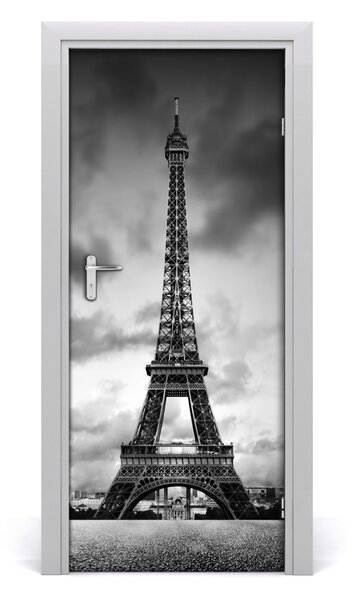 Fototapeta samolepiace na dvere Eiffelova veža 85x205 cm