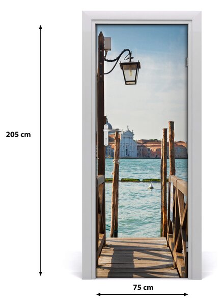 Fototapeta samolepiace na dvere Benátky Taliansko 75x205 cm