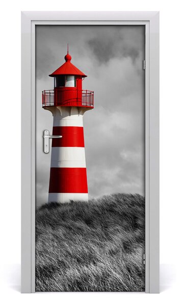 Fototapeta samolepiace na dvere morský maják 85x205 cm