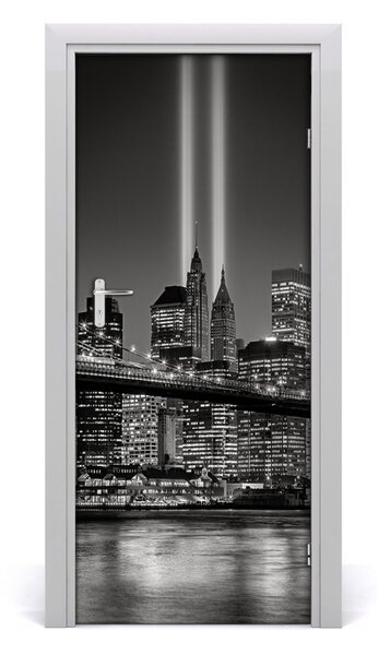 Fototapeta samolepiace dvere Manhattan New York 85x205 cm