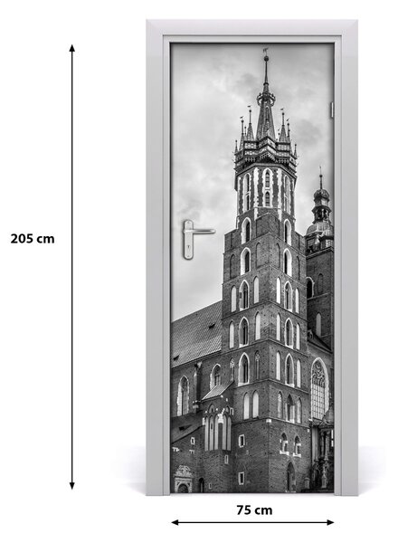 Fototapeta samolepiace na dvere Krakov Poľsko 75x205 cm