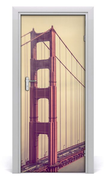 Fototapeta samolepiace dvere Most San Francisco 85x205 cm