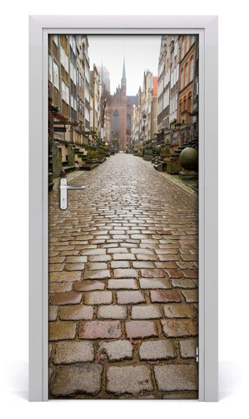 Fototapeta samolepiace na dvere Gdaňsk Poľsko 85x205 cm