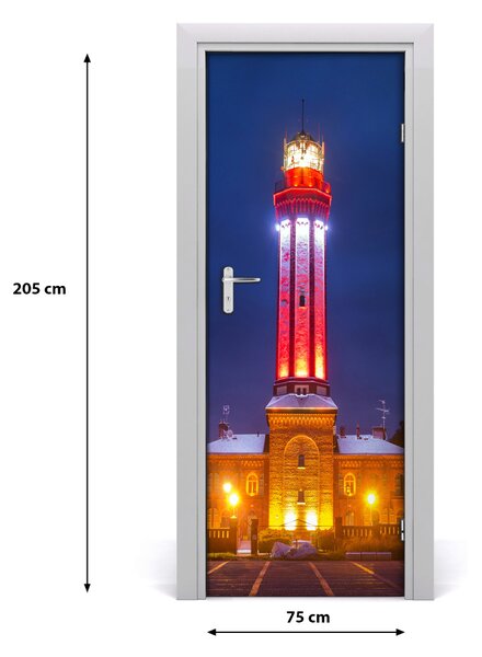 Fototapeta samolepiace na dvere Niechorze Poľsko 75x205 cm