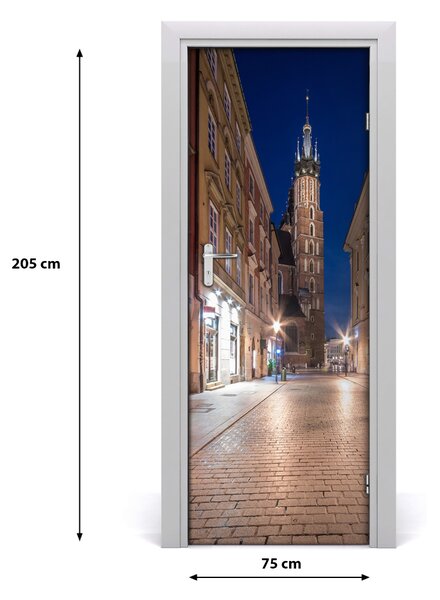 Fototapeta samolepiace na dvere Krakov Poľsko 75x205 cm