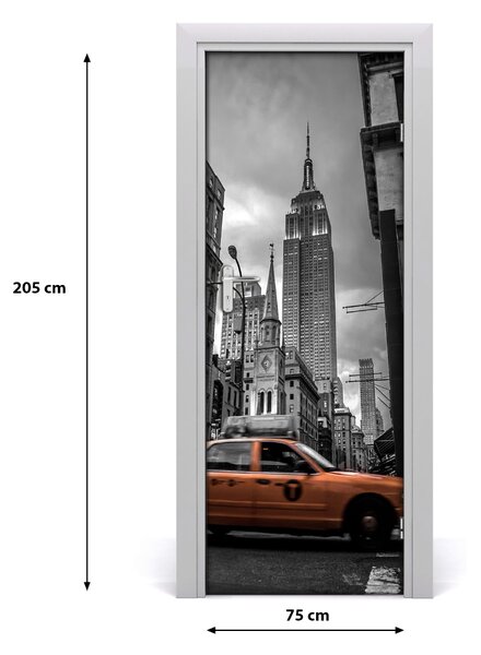 Fototapeta samolepiace na dvere New York 75x205 cm