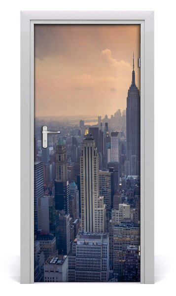 Fototapeta samolepiace dvere Manhattan New York 85x205 cm