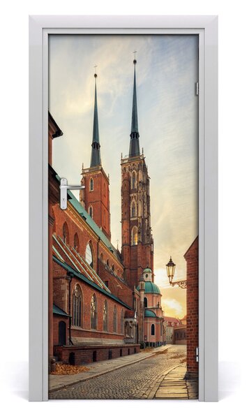 Fototapeta samolepiace na dvere Vratislav Poľsko 85x205 cm