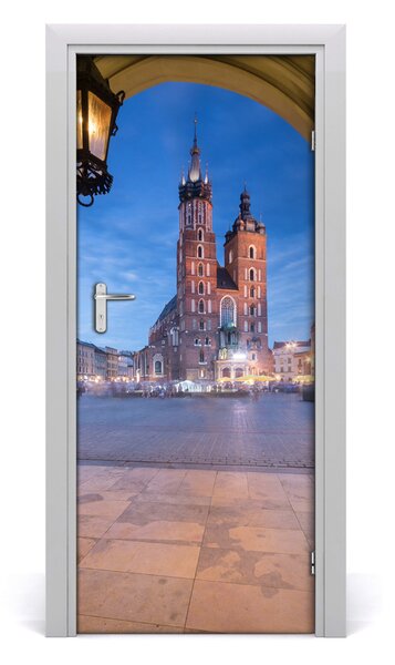 Fototapeta samolepiace na dvere Krakov Poľsko 85x205 cm