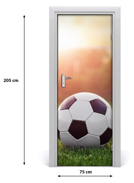 Fototapeta samolepiace na dvere futbal 75x205 cm