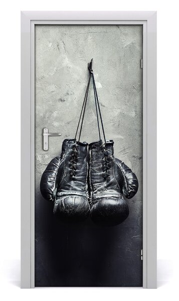 Fototapeta samolepiace dvere boxerské rukavice 85x205 cm