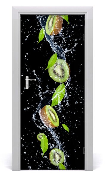 Fototapeta na dvere do domu samolepiace kiwi 85x205 cm
