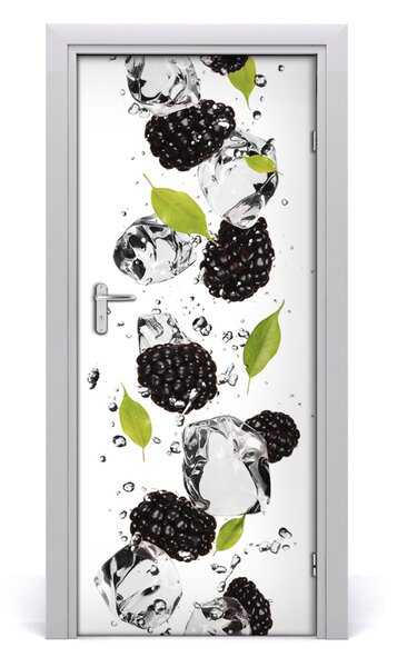 Fototapeta na dvere samolepiace ostružina a voda 85x205 cm