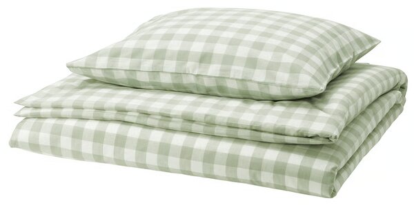 Bavlnené obliečky GREEN CUBIS zelené, 100% bavlna Rozmer obliečky: 70 x 80 cm | 140 x 200 cm