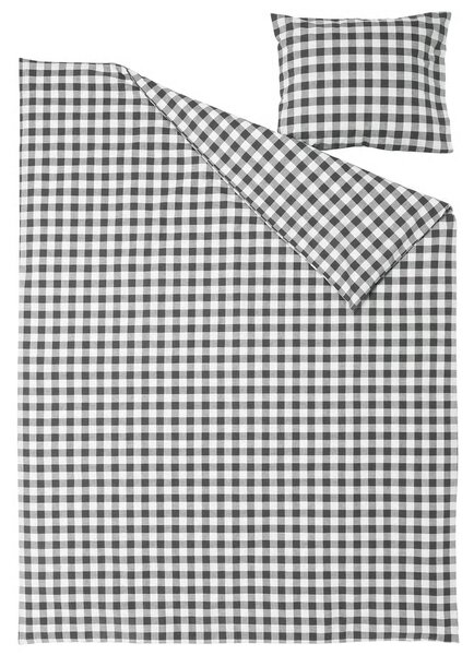 Bavlnené obliečky BLACK CUBIS čierne, 100% bavlna Rozmer obliečky: 70 x 80 cm | 140 x 200 cm