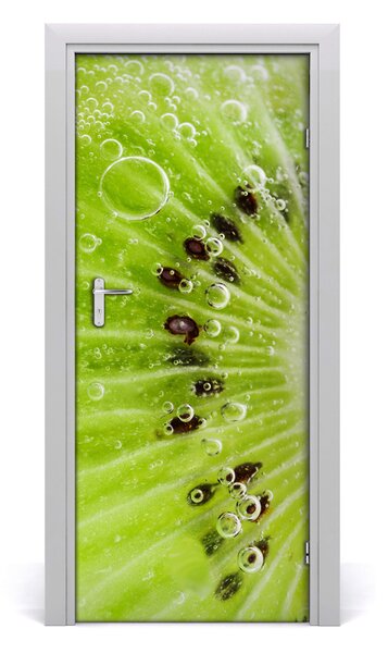 Fototapeta na dvere do domu samolepiace kiwi 85x205 cm