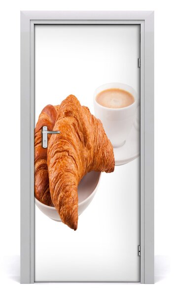 Fototapeta na dvere samolepiace raňajky 85x205 cm