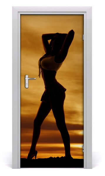 Fototapeta na dvere skratke sukne 85x205 cm