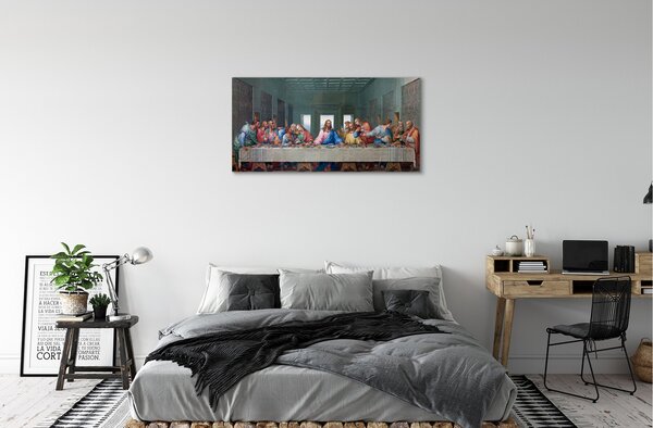 Obraz canvas Posledná večera - Leonardo da Vinci 100x50 cm