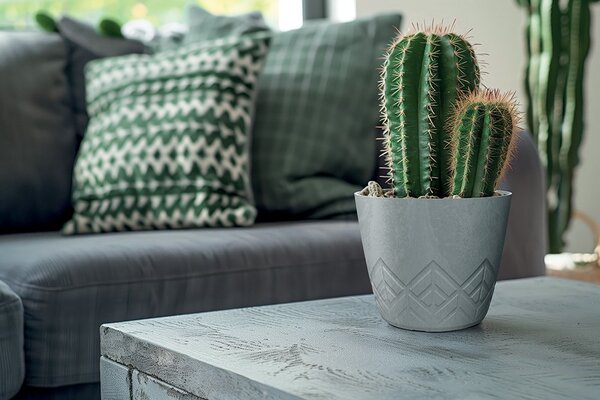 Prosperplast Kvetináč Areca biely, variant 29,5 cm