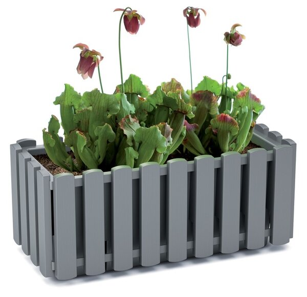 Prosperplast Kvetináč DOREEN biela, variant 58 cm
