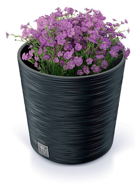 Prosperplast Kvetináč FUSU biely, variant 25 cm