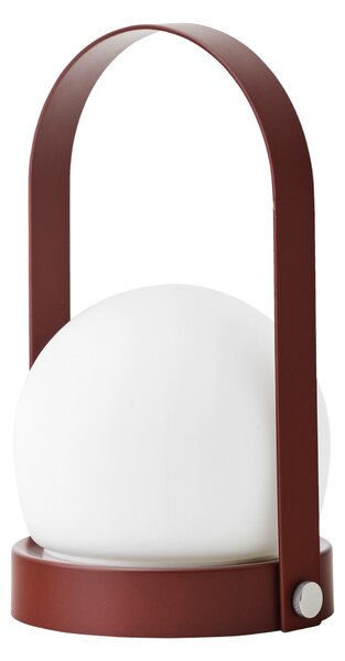 Prenosná lampa Carrie Portable, Burned Red – Audo Copenhagen