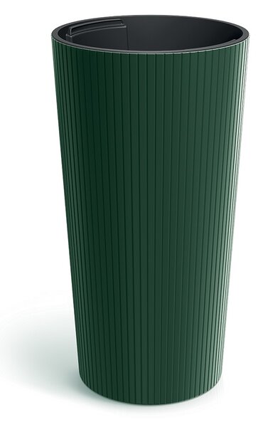 Prosperplast Kvetináč Lamie Slim zelený, variant 30 cm