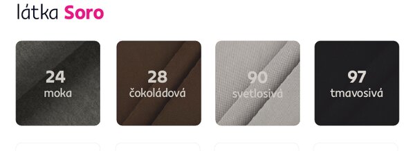 KONDELA Rohová sedacia súprava, sivobéžová taupe, ľavá, FABIA