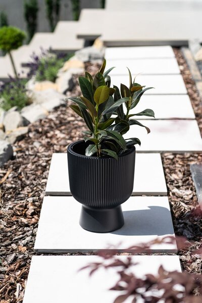 Prosperplast Kvetináč MILLA IV tmavozelený, variant 23,9 cm