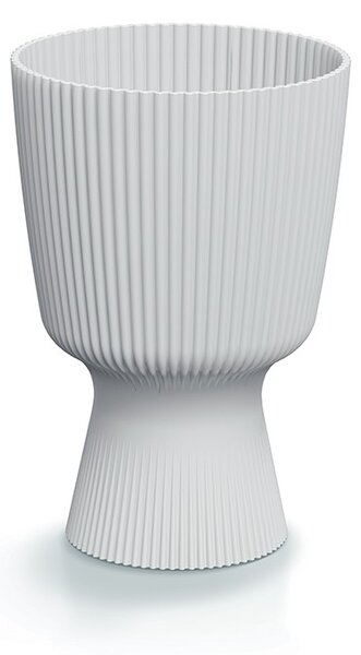 Prosperplast Kvetináč Milla okrúhly biely, variant 14,6 cm