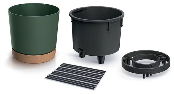 Prosperplast Kvetináč na pestovanie paradajok DOMÁCI PESTOVATEĽ EKO DREVO hnedý, variant 14,5 l
