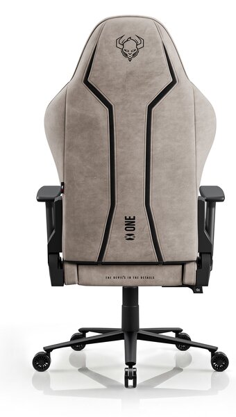 Látková herná stolička čierno-béžová Diablo X-One 2.0 Camel Black Normal