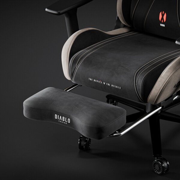 Textilná podnožka k hernému kreslu Diablo Chairs