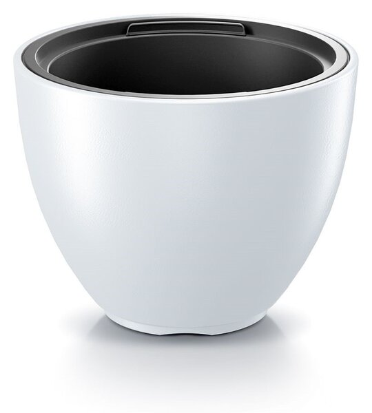 Prosperplast Kvetináč s vkladom HEOSE III biely, variant 29,8 cm