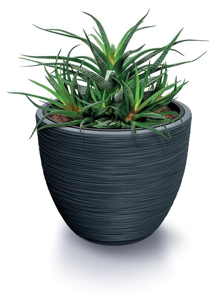 Prosperplast Kvetináč s vkladom FURU svetlosivý, variant 29,8 cm