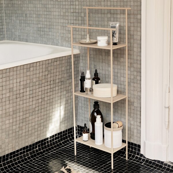 Policová zostava do kúpeľne Dora, Cashmere – Ferm Living