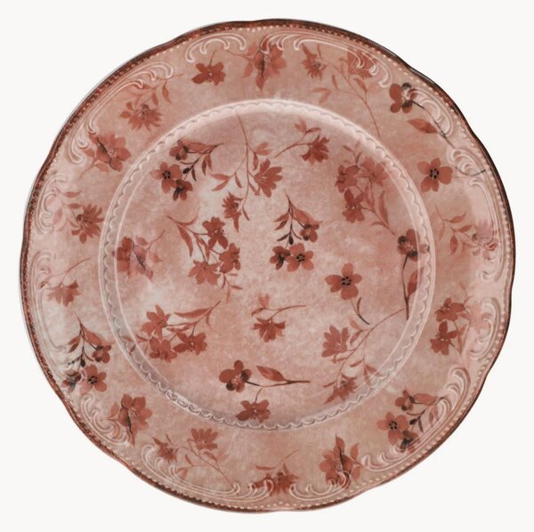 Porcelánový servírovací tanier Vienna Rose Flowers
