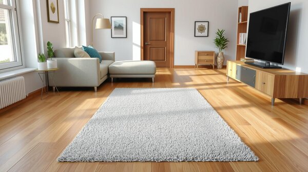 Ayyildiz , Kusový koberec Life Shaggy 1500 light grey, 80x150, šedá, obývacia izba