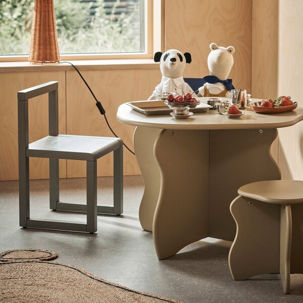 Detská stolička Little Architect, Grey – Ferm Living