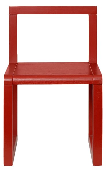 Detská stolička Little Architect, Poppy Red – Ferm Living
