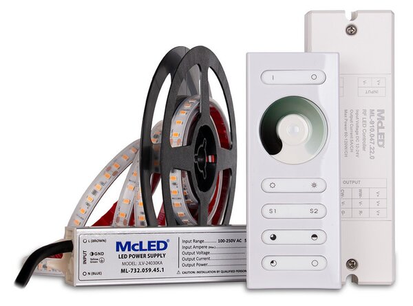 McLED WW 2 m – LED zostava do sauny so stmievaním