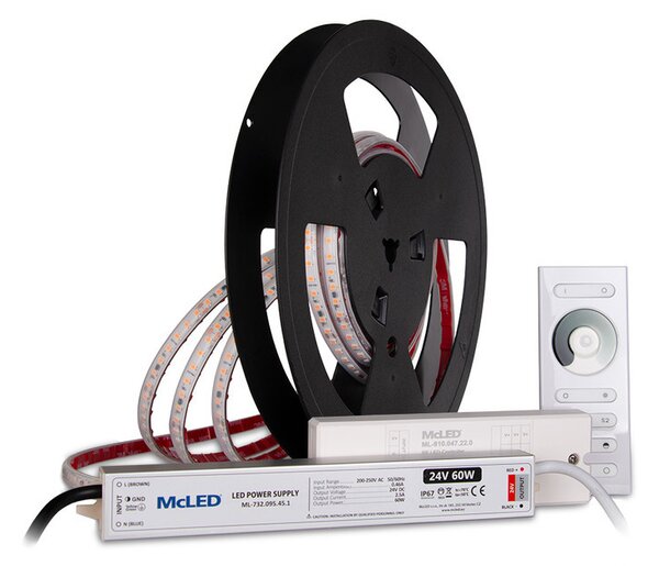 McLED UWW 5 m – LED zostava 2000 K so stmievaním