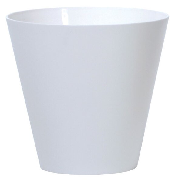 Prosperplast Kvetináč Tubus Simple biely, variant 25 cm
