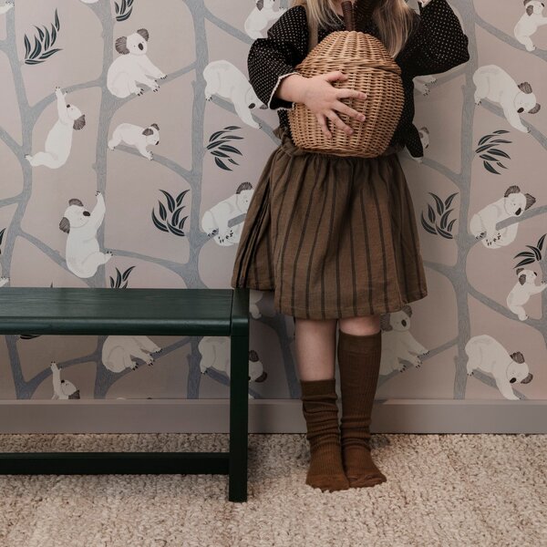 Detská lavička Little Architect, Poppy Red – Ferm Living