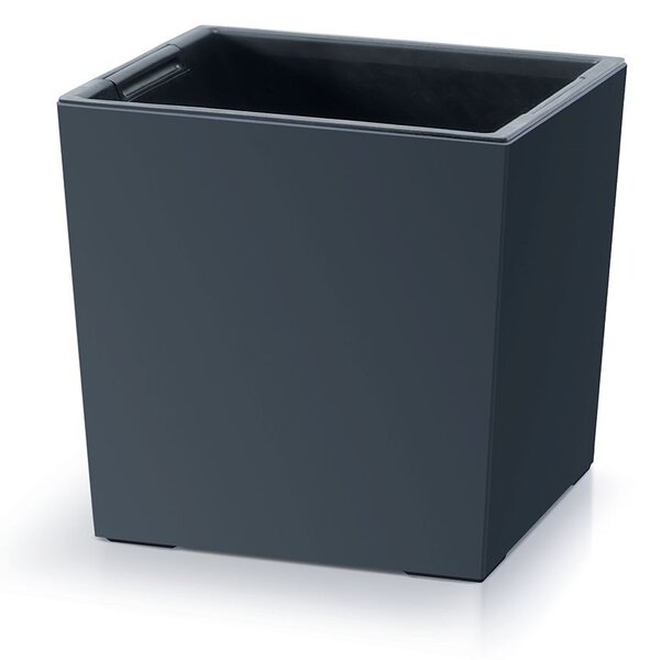 Prosperplast Kvetináč URBI II antracit, variant 24 cm