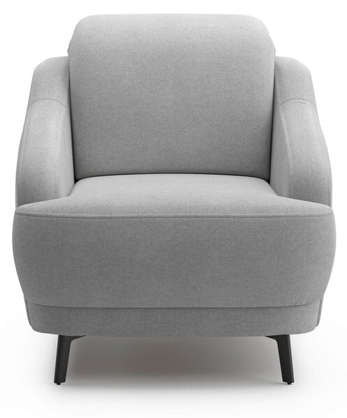 KRESLO, textil, sivá Sit & More - Online Only obývacie izby, Online Only